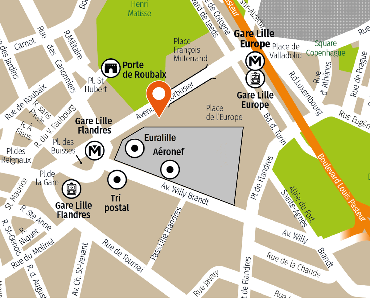 Plan d'accès Maison des Mobilités Durables